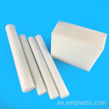 Barra redonda cilíndrica de plástico acetal POM